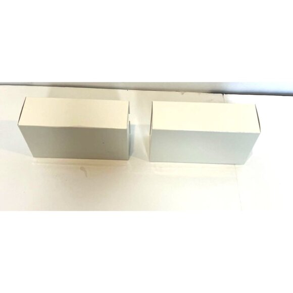 Swarovski 2025 Logo Green Ceramic Napkin Rings Set of 4 New in Box - Picture 13 of 15
